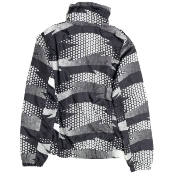 H&M Lightweight Jacket Windbreaker black and white and gray - Picture 3 of 5